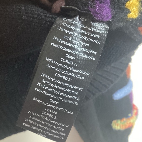 Allison NY 3D Knit Sweater XS/S Coogi Style - Picture 14 of 15